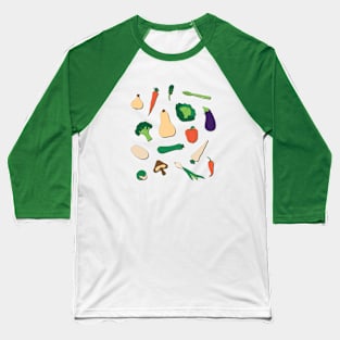 Simple Vegies Baseball T-Shirt